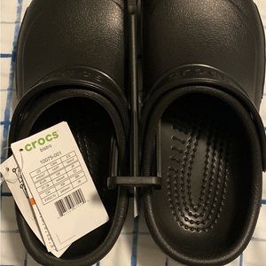 Black nonslip crocs
